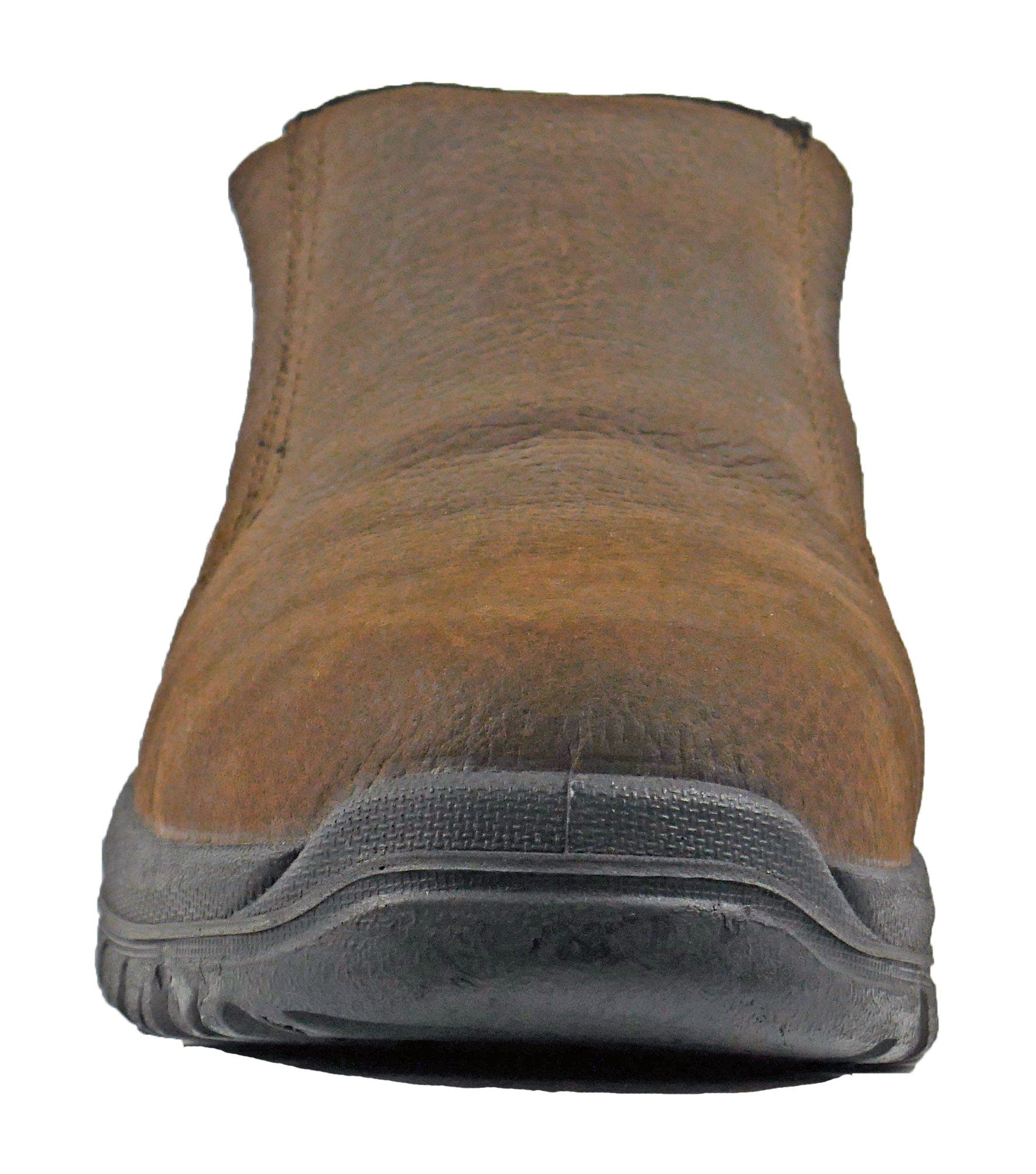 Hoss Boot Company HOSS Worker Slip On Composite Toe Met Guard Work Shoe, Alternate, color, Brown