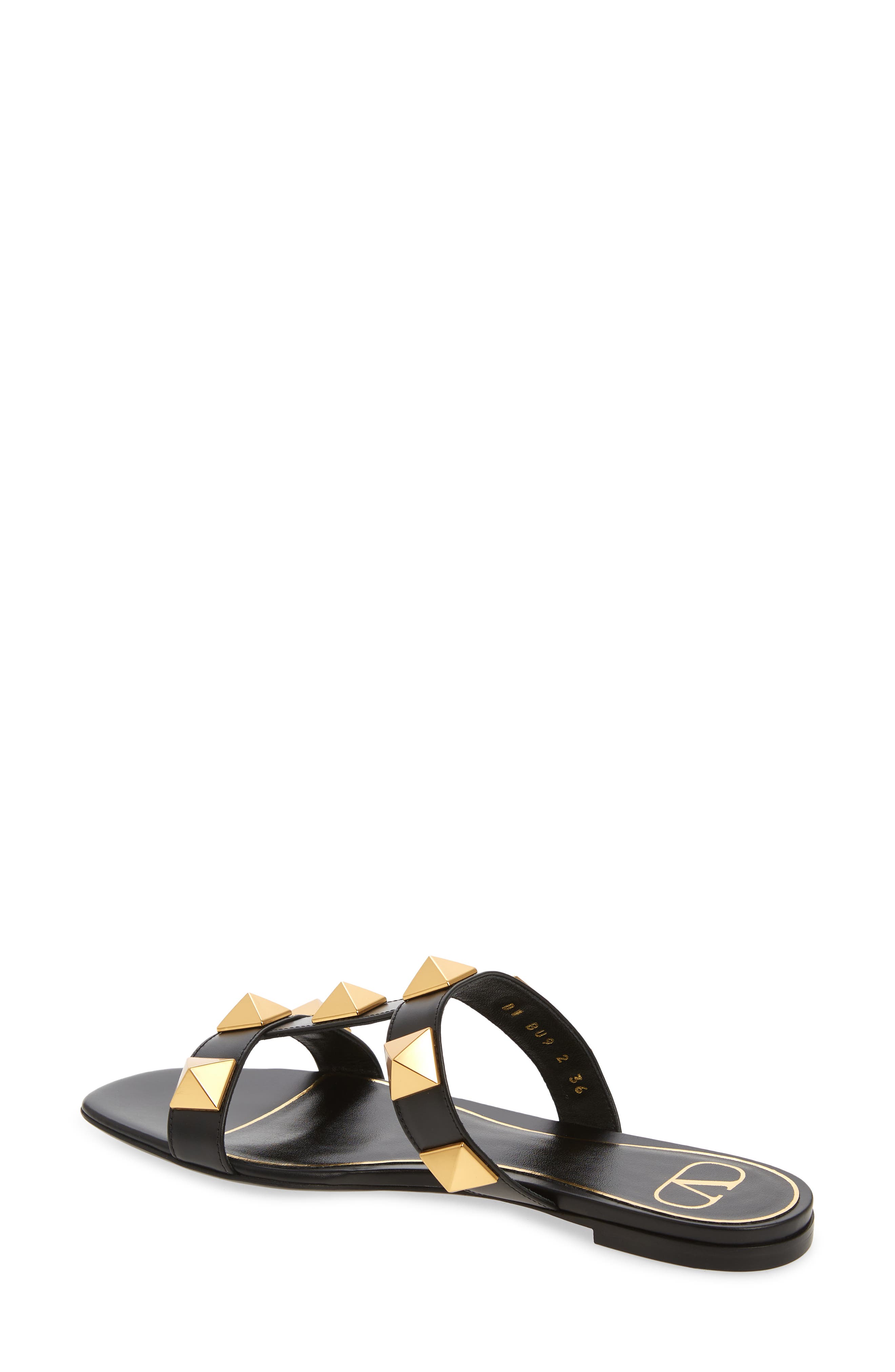 Valentino Garavani Roman Stud Sandal, Alternate, color, 