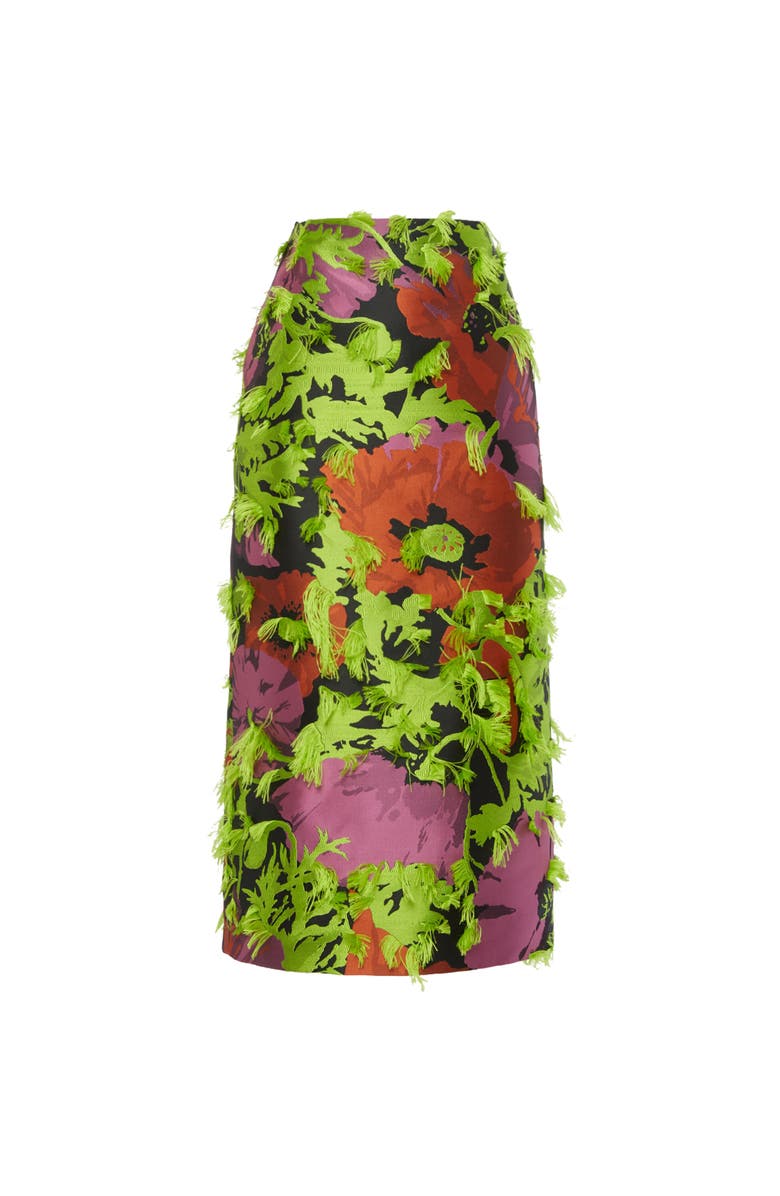 La DoubleJ Pencil Skirt Wonderland Fil Coupe Multicolor, Alternate, color, Wonderland Fil Coupe
