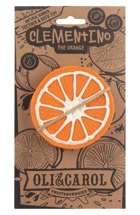 Clementino the Orange Teether