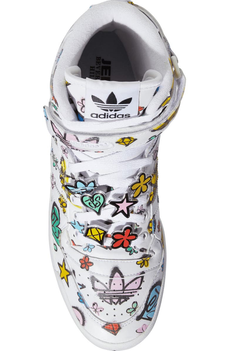 adidas Jeremy Scott Forum 84 Sneaker, Alternate, color,