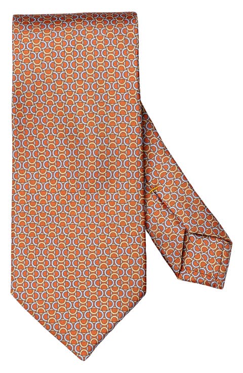 Printed Silk Tie