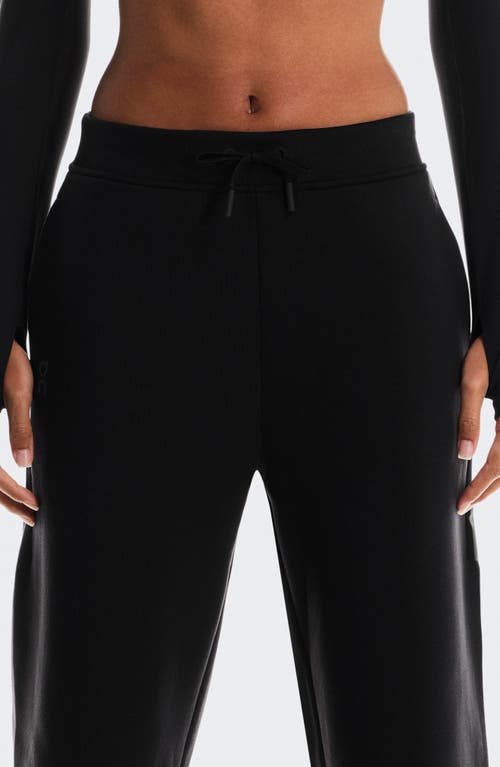On Focus Tech Sweatpants In Black