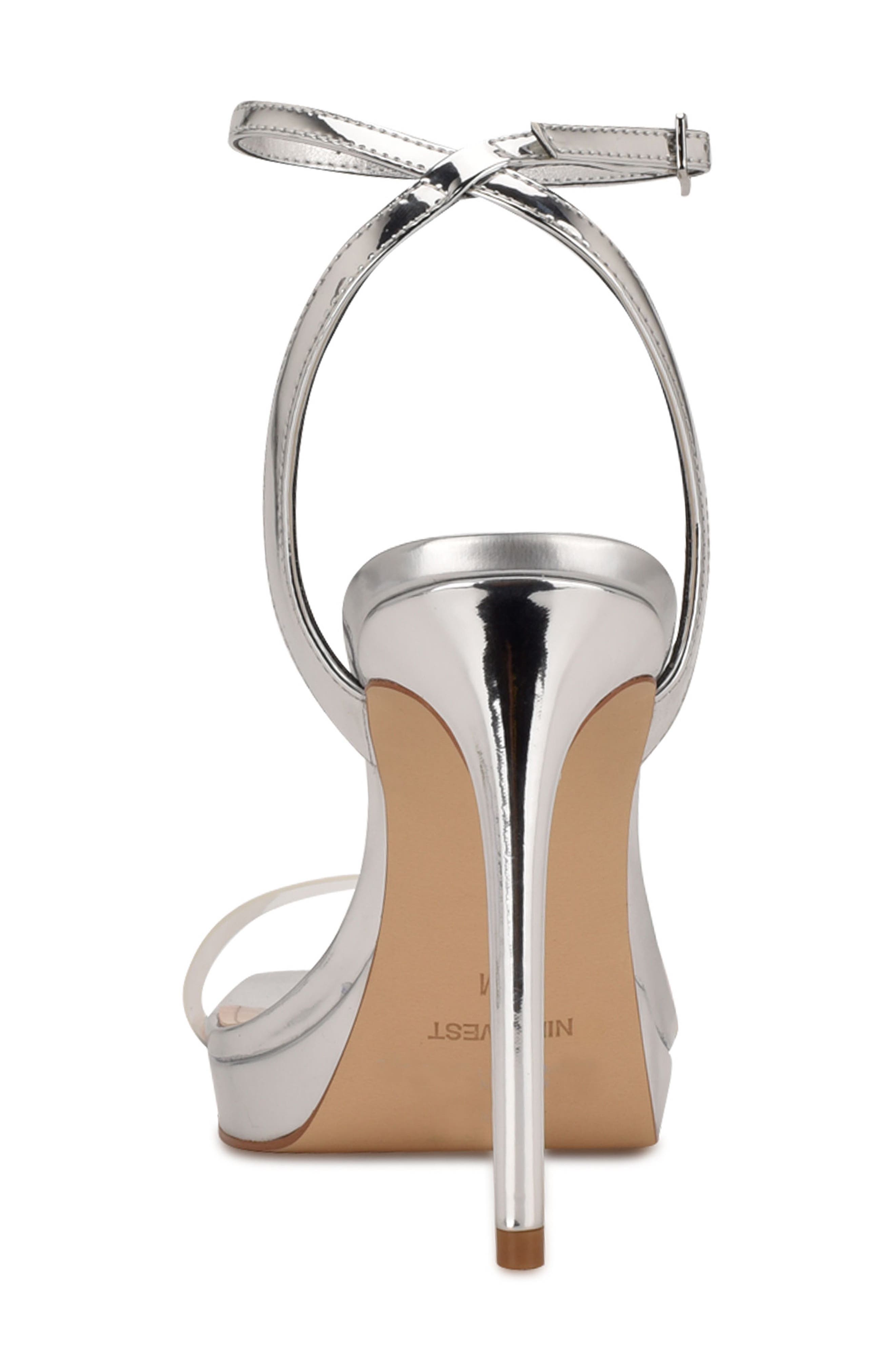 Nine West Zadie Square Toe Sandal, Alternate, color, 