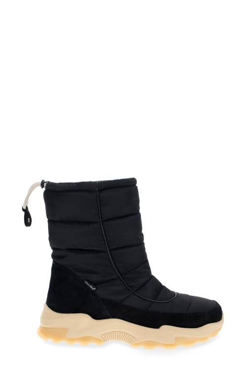 Chooka Lenox Water Resistant Puffer Bootie In Black