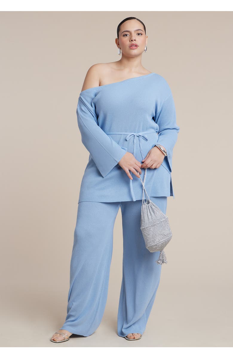 ELOQUII Off The Shoulder Tunic, Alternate, color, Allure