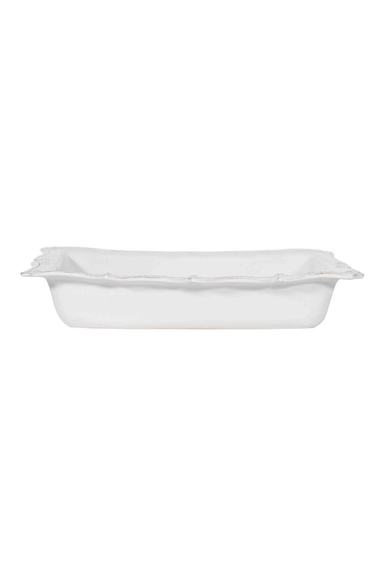 Berry & Thread 17-Inch Rectangular Ceramic Baking Dish, Alternate, color, WHITEWASH