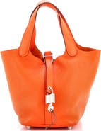 Pre-Owned Hermes Picotin Lock Bag Clemence PM