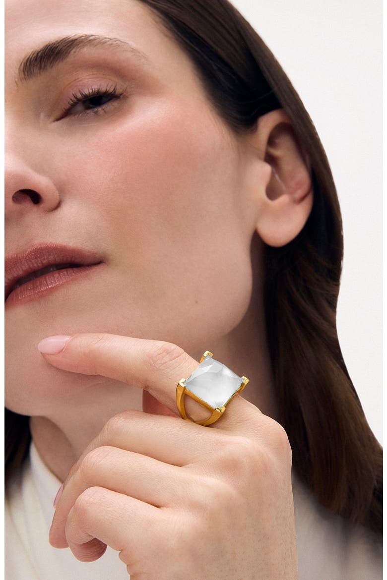 Plaza Ring, Alternate, color, IRIDESCENT PEARL/ GOLD