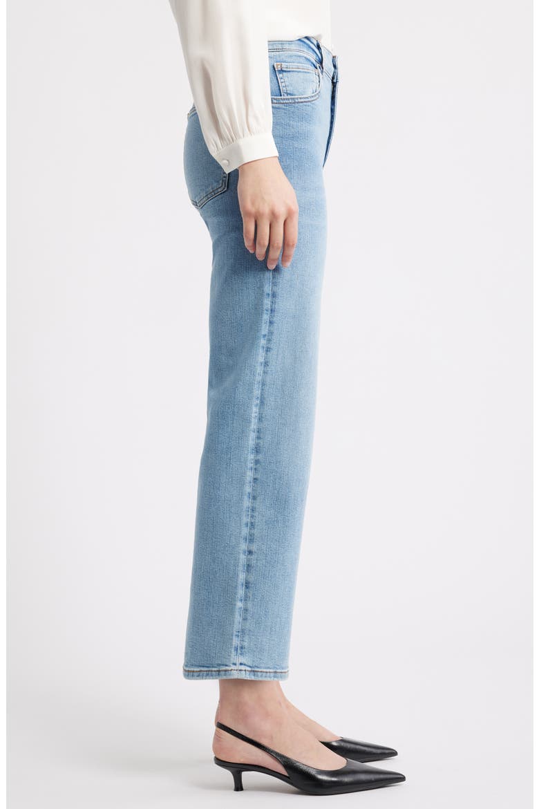 The Mellow Ankle Straight Leg Jeans, Alternate, color, RIPPLE