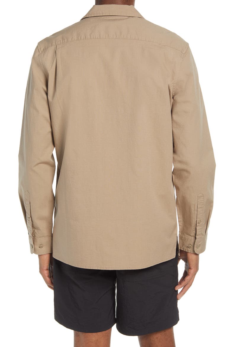Long Sleeve Utility Shirt, Alternate, color, TAN TIMBER