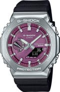 G-SHOCK G-Steel GBM2100A-4B Ana-Digi Tough Solar Smartphone Linked Resin Strap Watch, 44.4mm