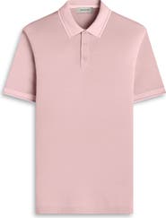Bugatchi Tipped Pima Cotton Piqué Polo