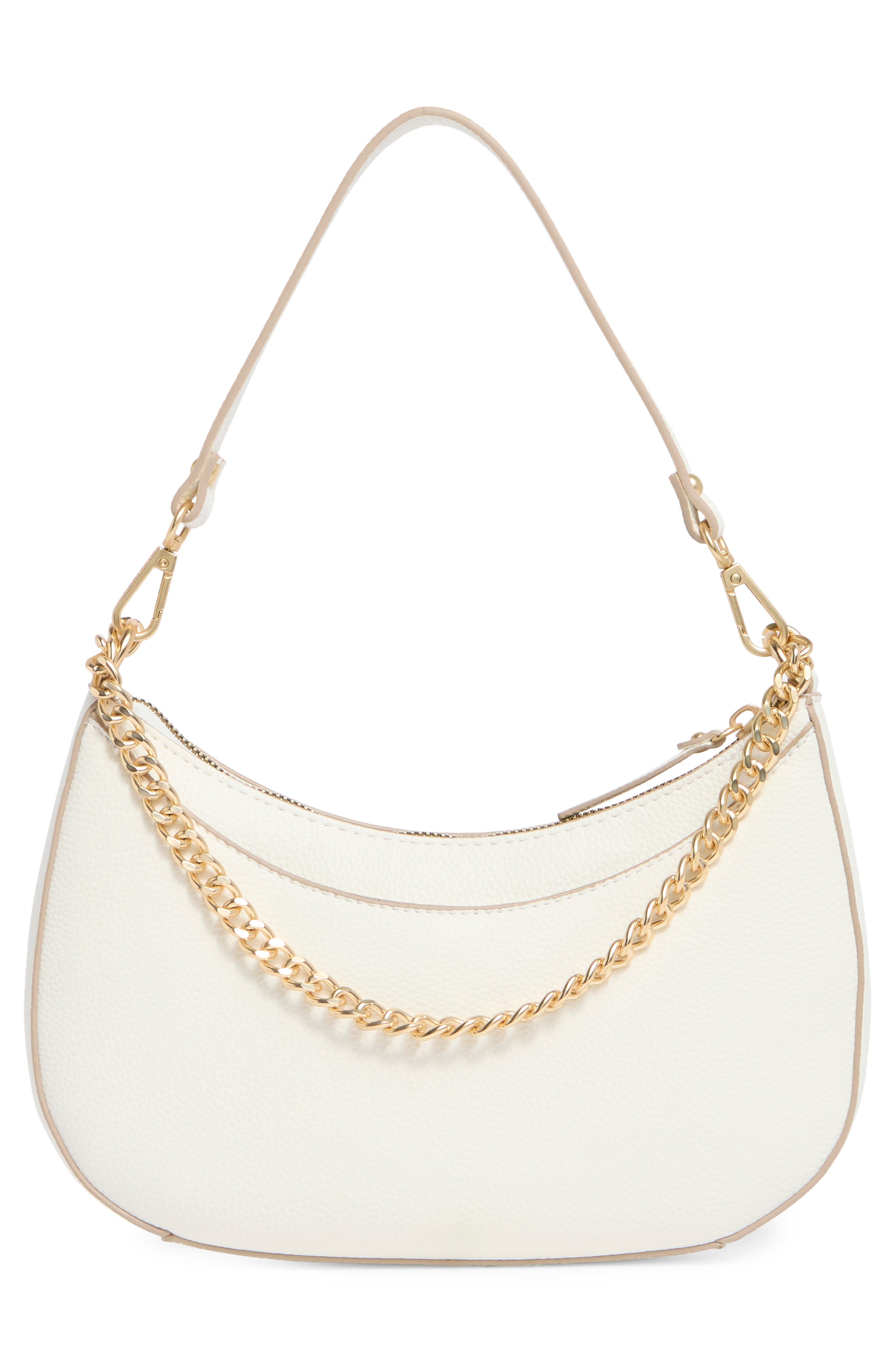 Nanette Lepore Natasha Crescent Baguette Shoulder Bag, Alternate, color, 