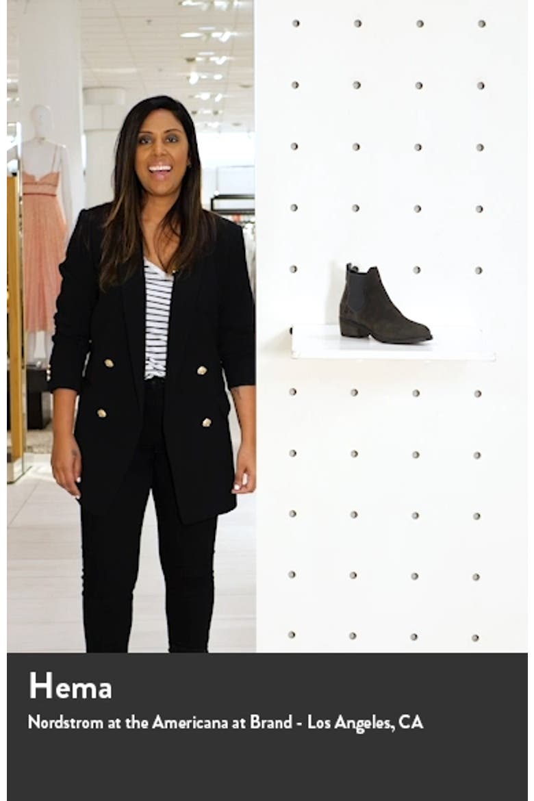 Emery Suede Waterproof Chelsea Boot video