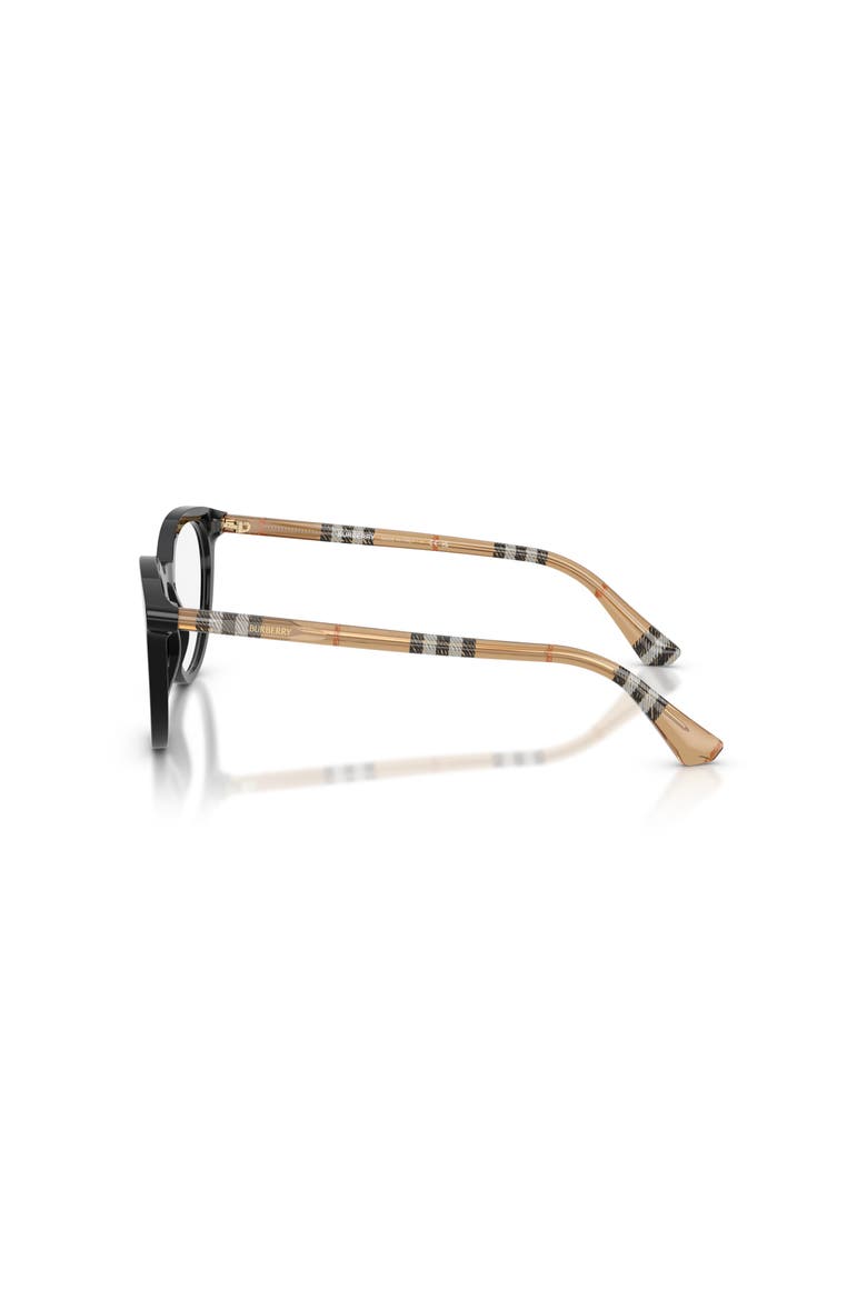 50mm Round optical glasses, Alternate, color, Black