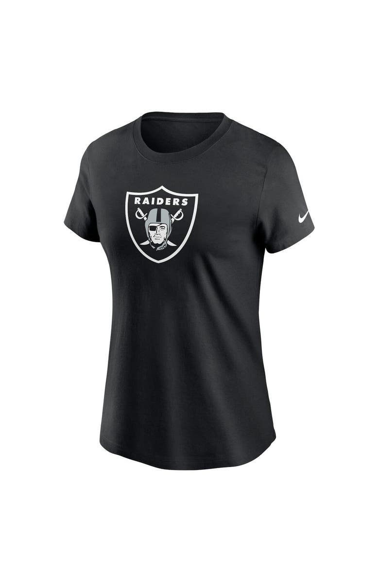 Nike Women's Nike Black Las Vegas Raiders Primary Logo T-Shirt, Alternate, color, 