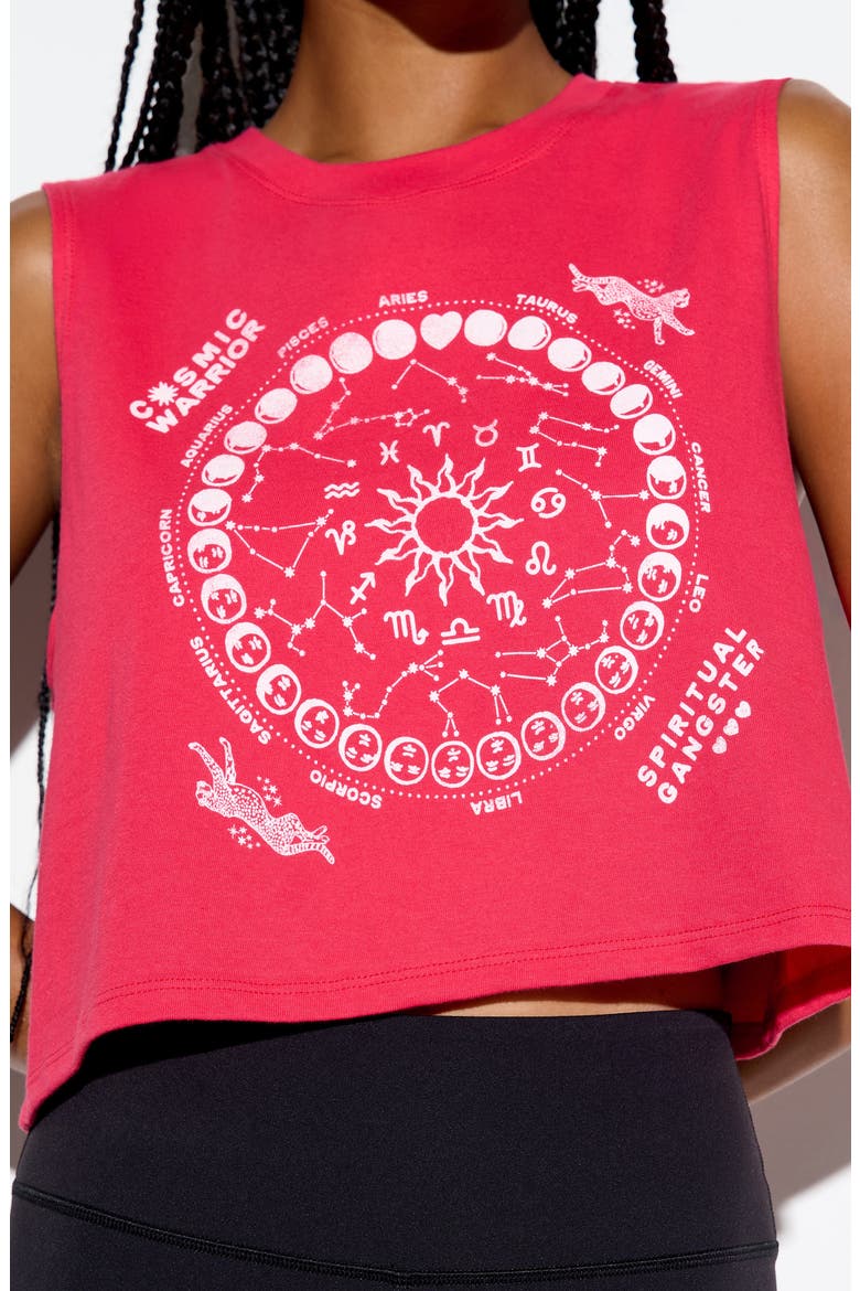 Zodiac Energy Spirit Crop Top, Alternate, color, PASSION FLOWER