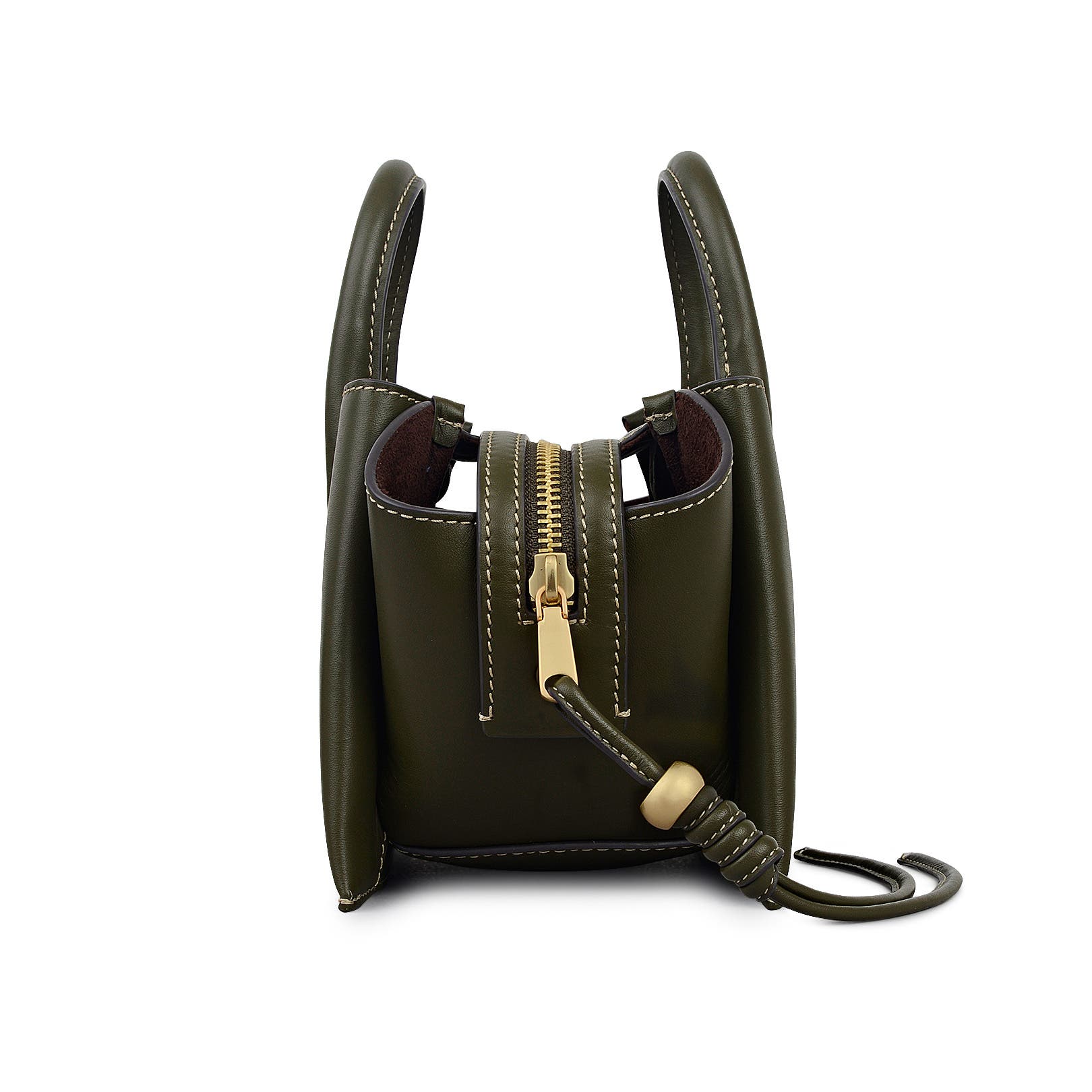 The Romilly Small Ziptop Satchel Bag, Alternate, color, Pine Needle