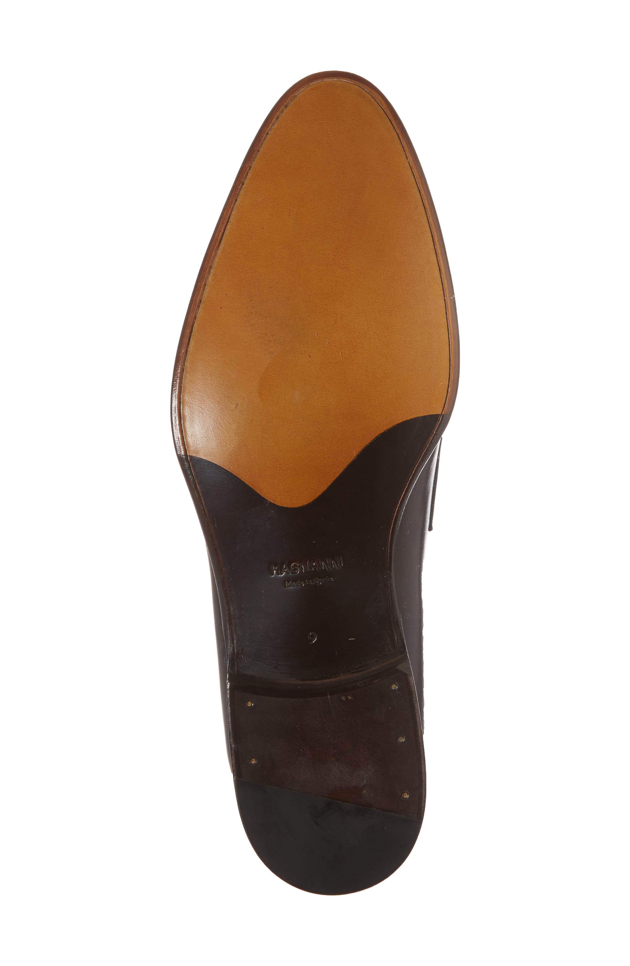 Magnanni Rolly Apron Toe Penny Loafer, Alternate, color, 