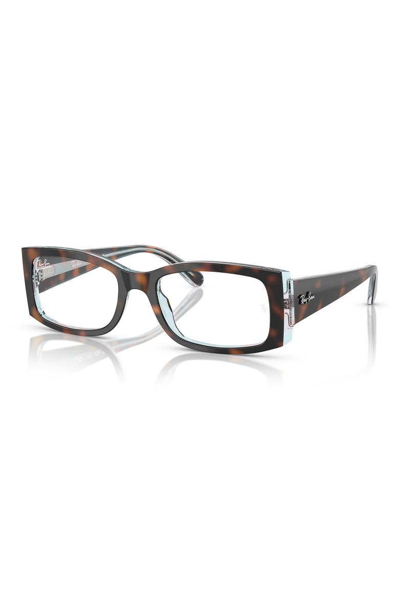 Miriam 54mm Square Optical Glasses, Alternate, color, DK HAVANA