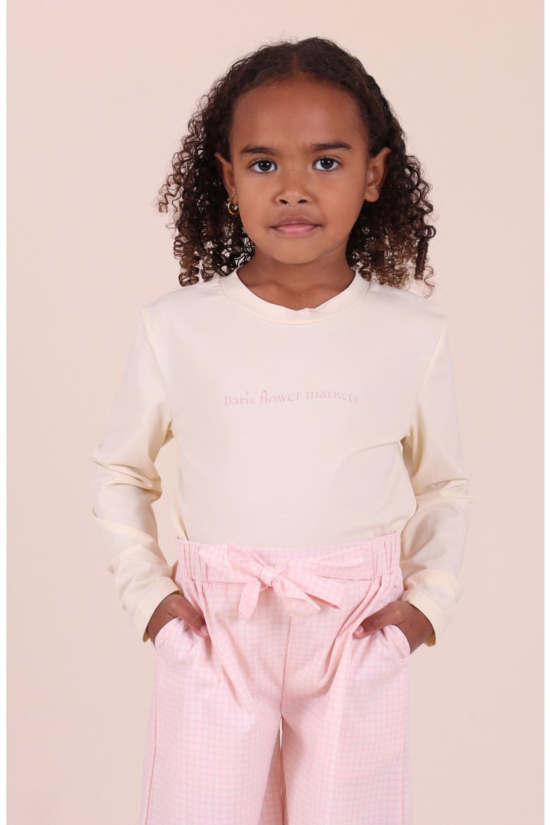 Kids' Flower Markets Graphic T-Shirt, Alternate, color, CREAM