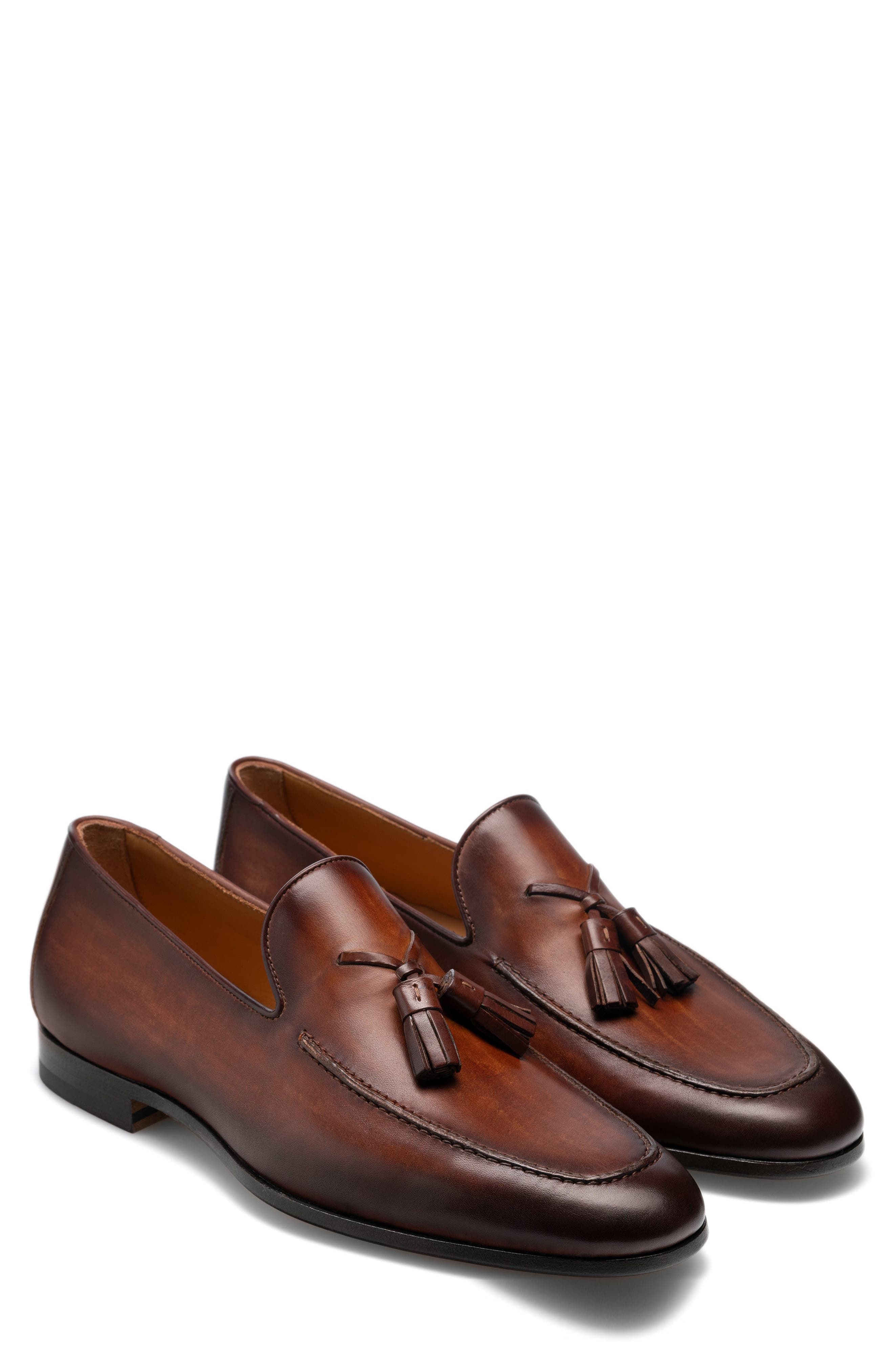 Richards Tassel Loafer, Main, color, CUERO