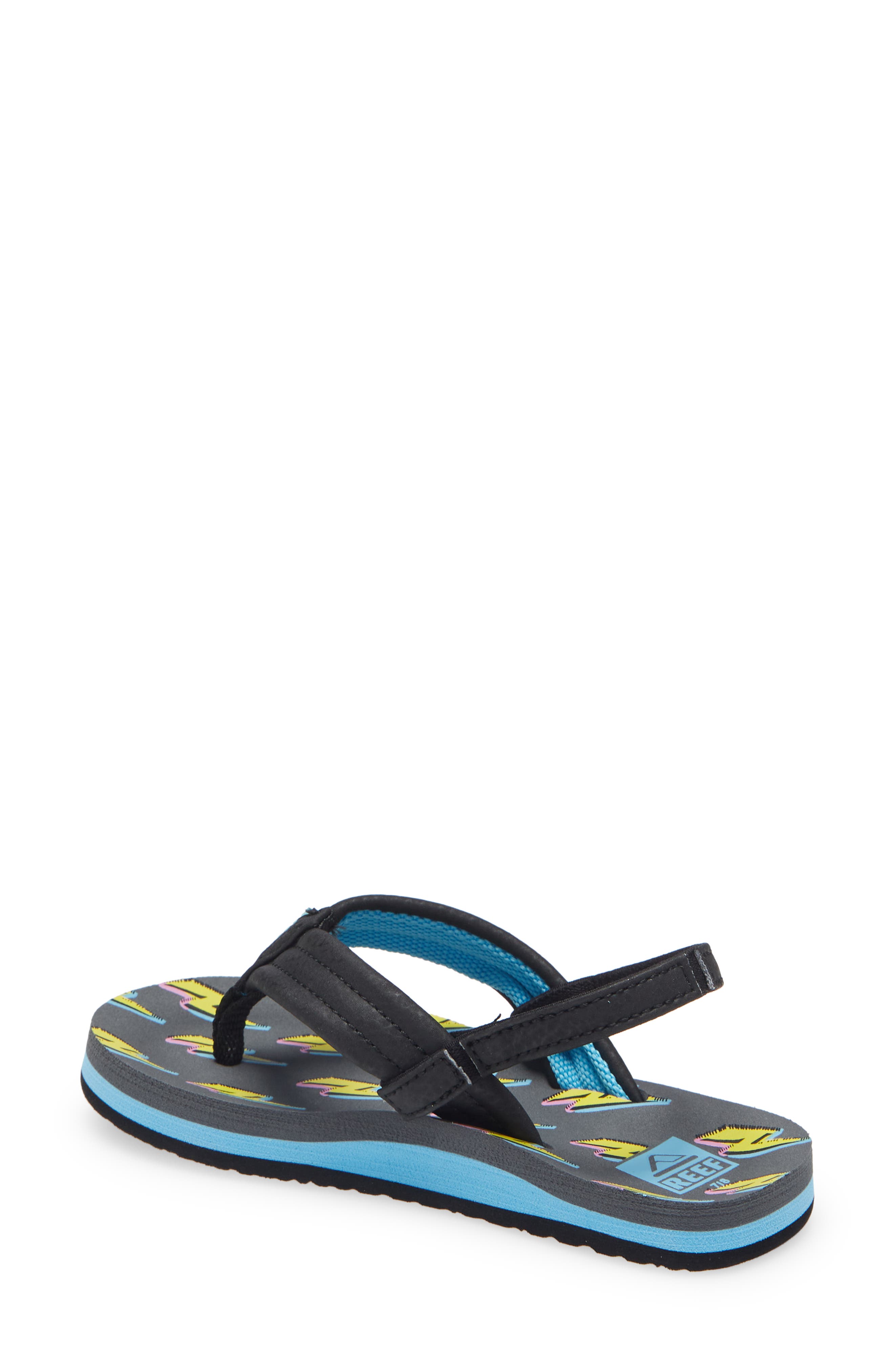 Reef Little Ahi Water Resistant Sandal, Alternate, color, 