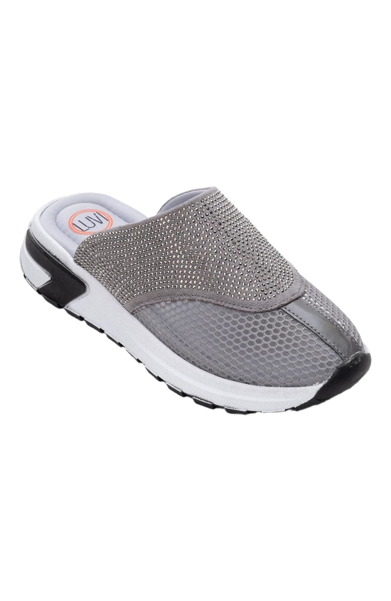  Grey Faux Leather