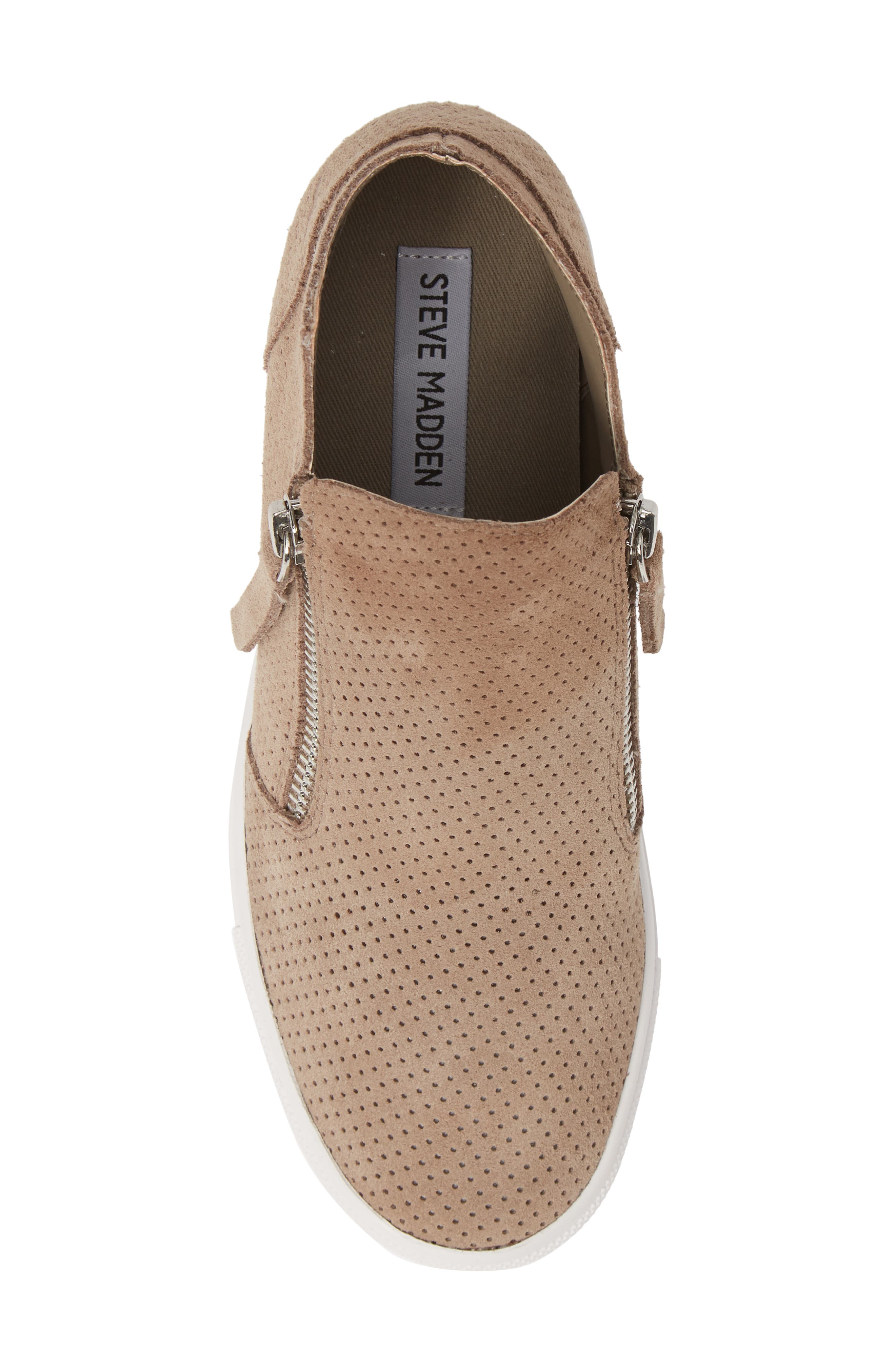Caliber High Top Sneaker, Alternate, color, TAUPE SUEDE