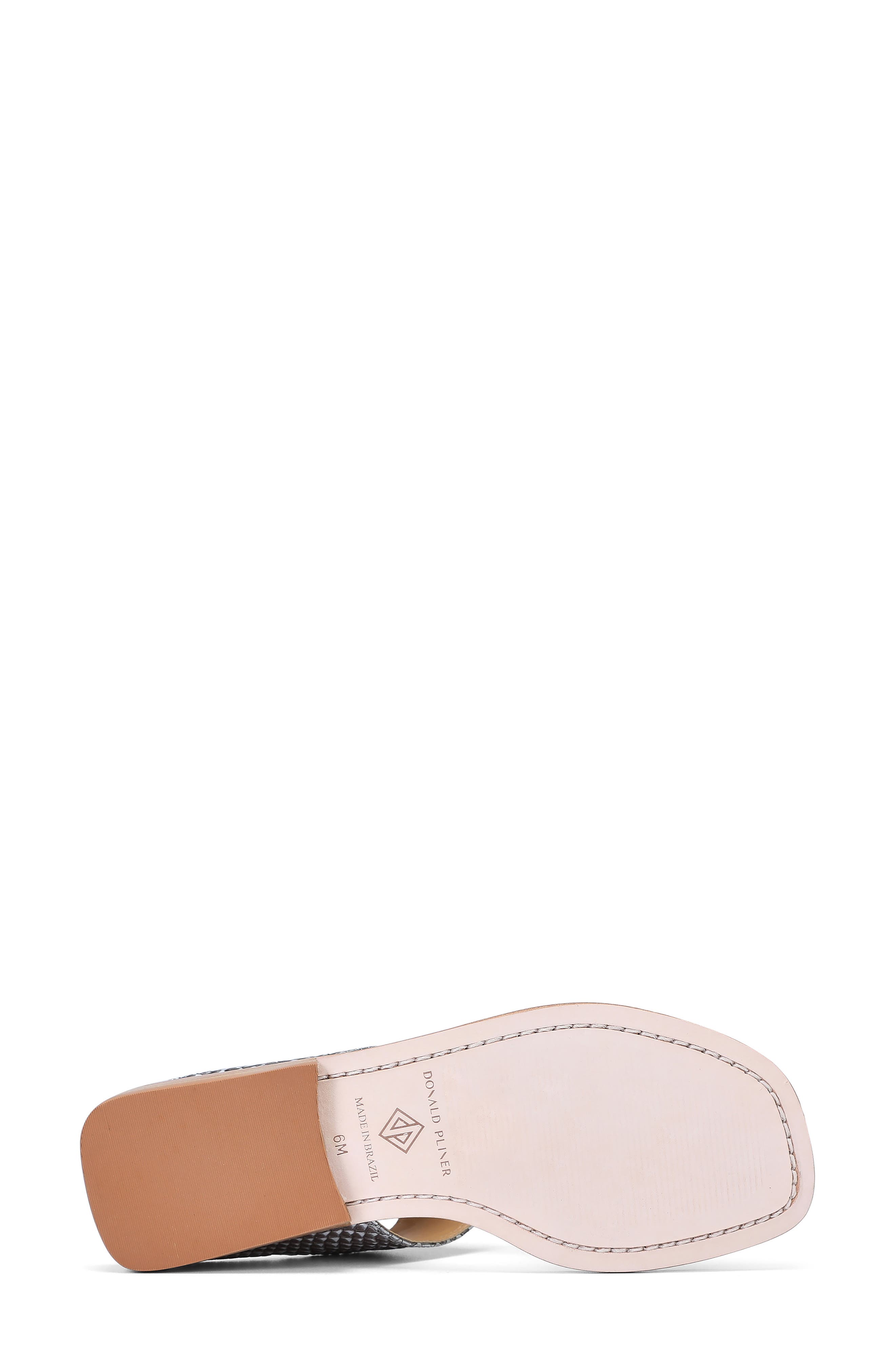 Loonie Leather Flip Flop, Alternate, color, LIGHT GRAY MULTI