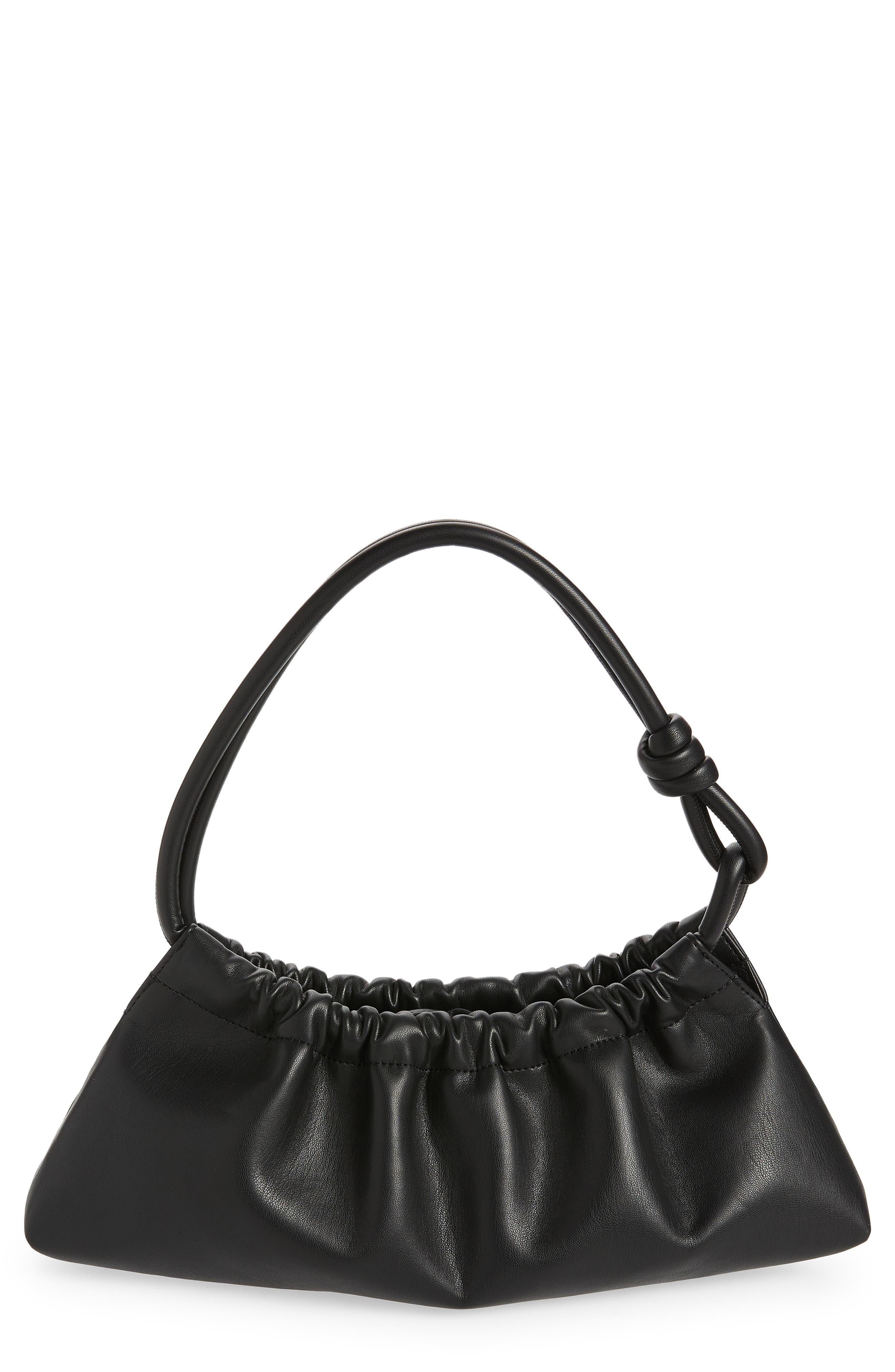 Nanushka Valerie Vegan Leather Shoulder Bag, Main, color, 