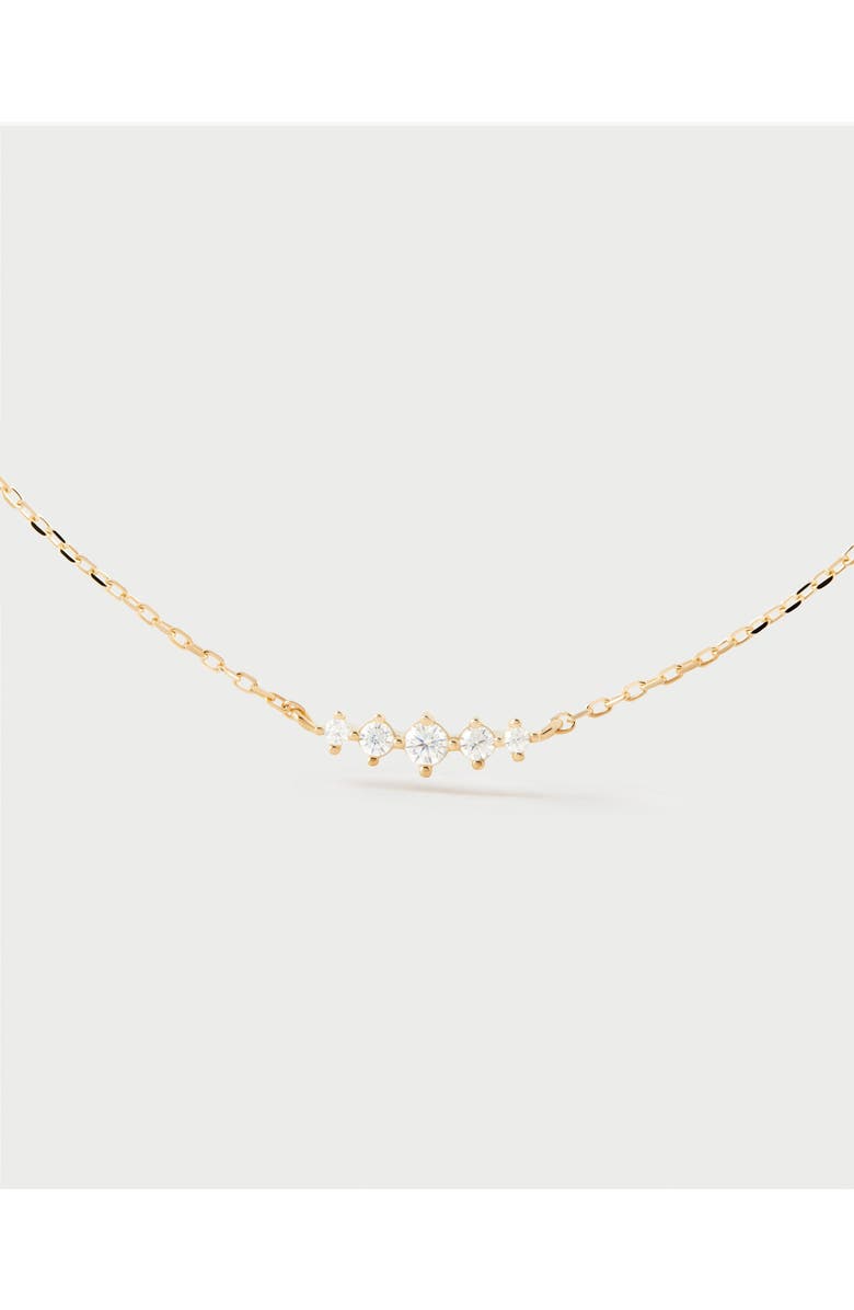 PDPAOLA Estela Necklace, Main, color, Gold