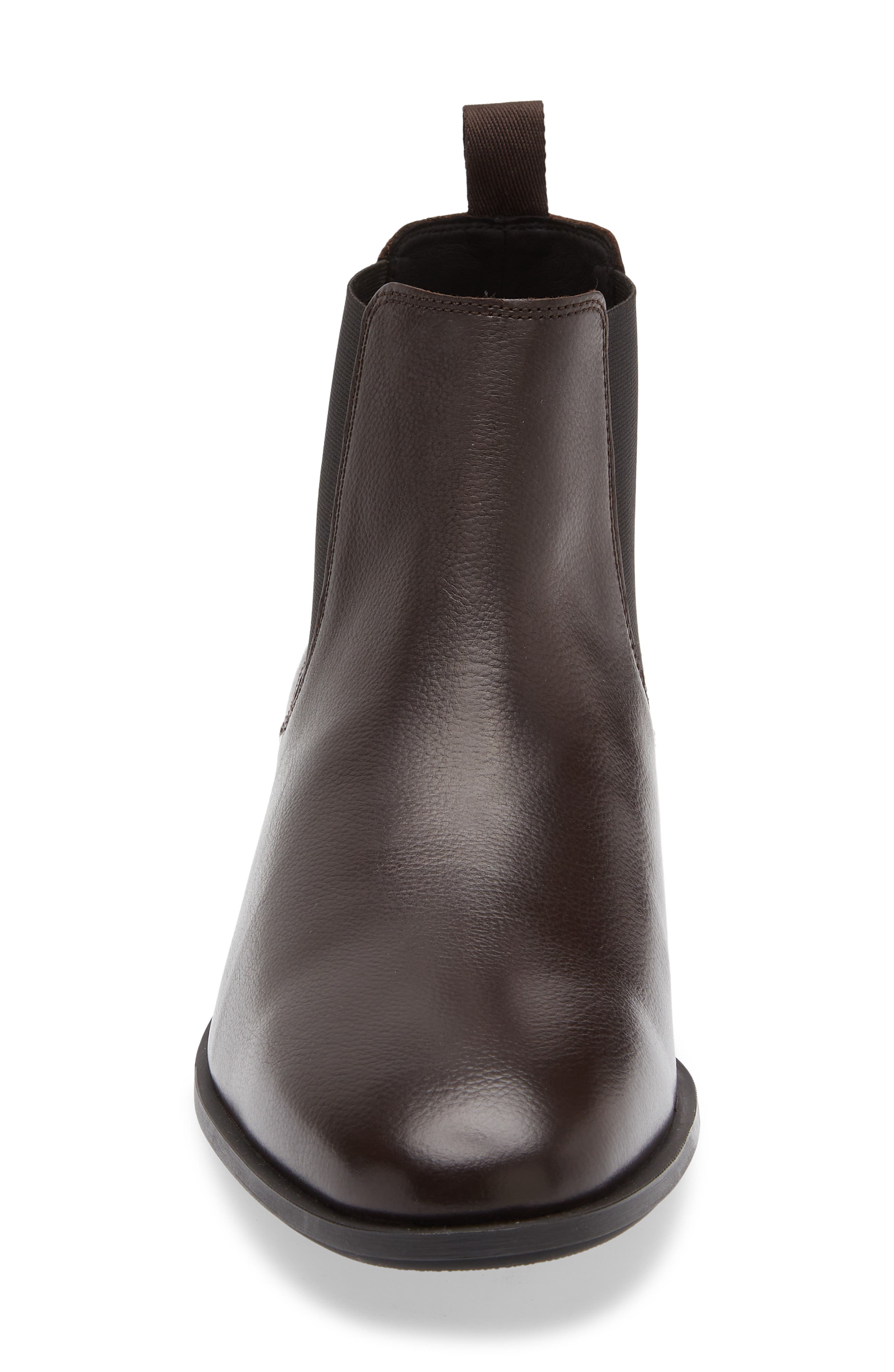 Colby Chelsea Boot, Alternate, color, DARK BROWN