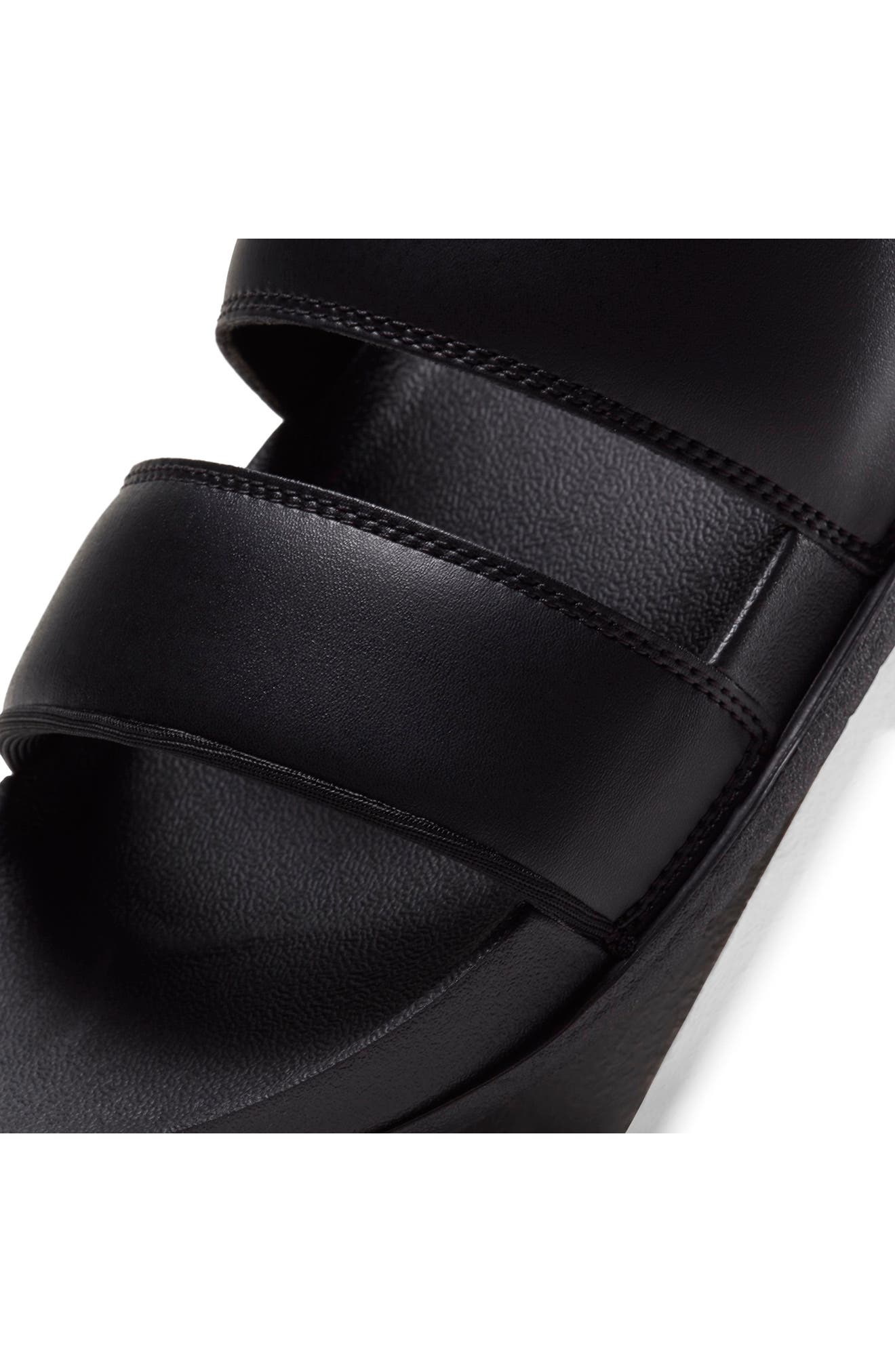 Nike Offcourt Duo Strap Slide Sandal, Alternate, color, 001 Black/White
