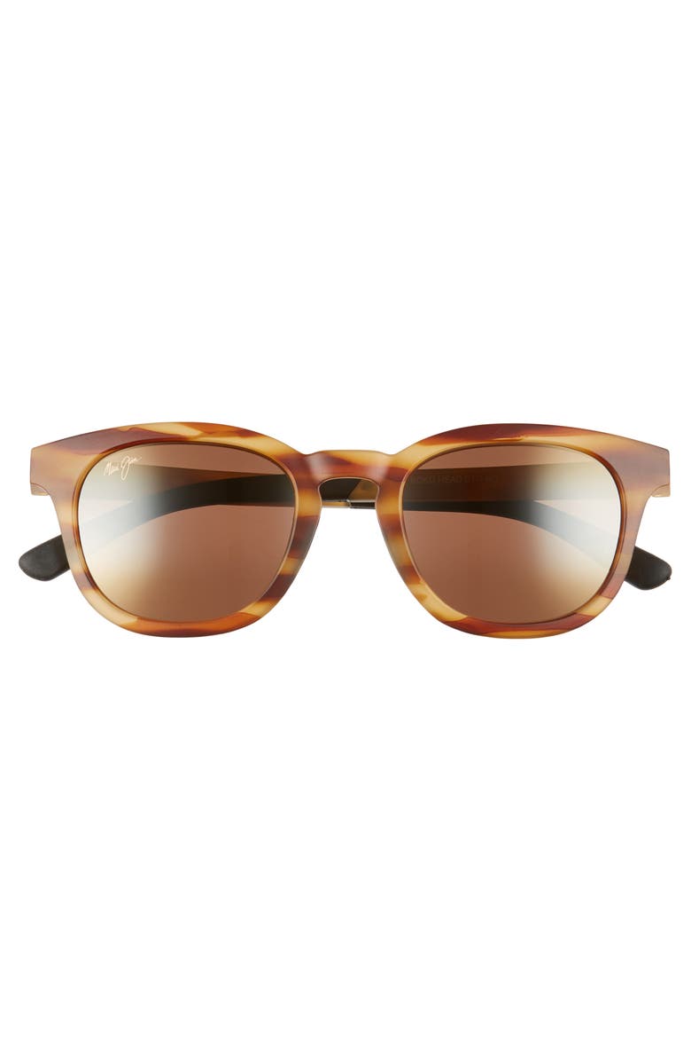 Maui Jim Koko Head 48mm Small PolarizedPlus2<sup>®</sup> Sunglasses, Alternate, color, Matte Tortoise/ Hcl Bronze