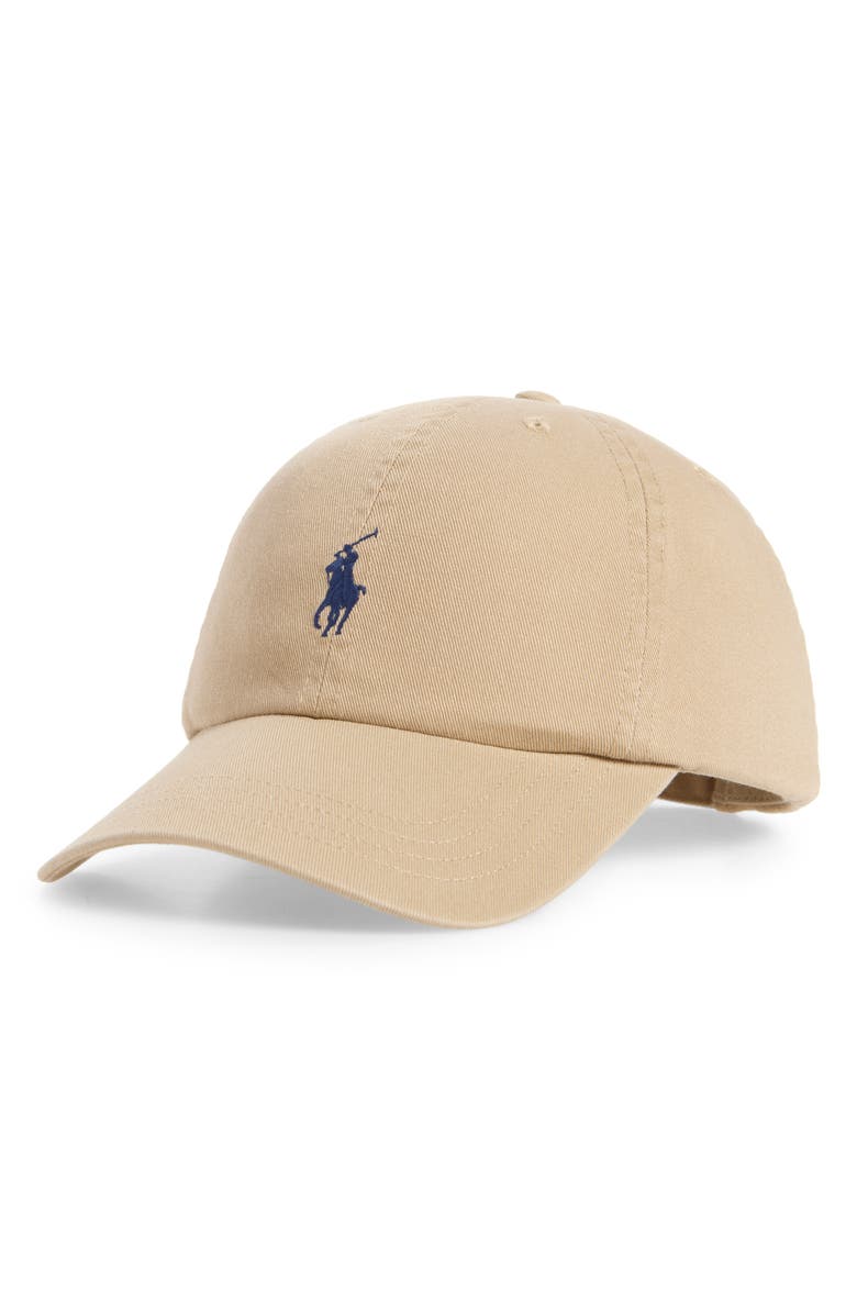 Polo Ralph Lauren Kids' Chino Adjustable Baseball Cap, Main, color,