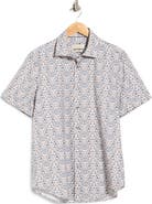 Bugatchi Short Sleeve Woven Shirt