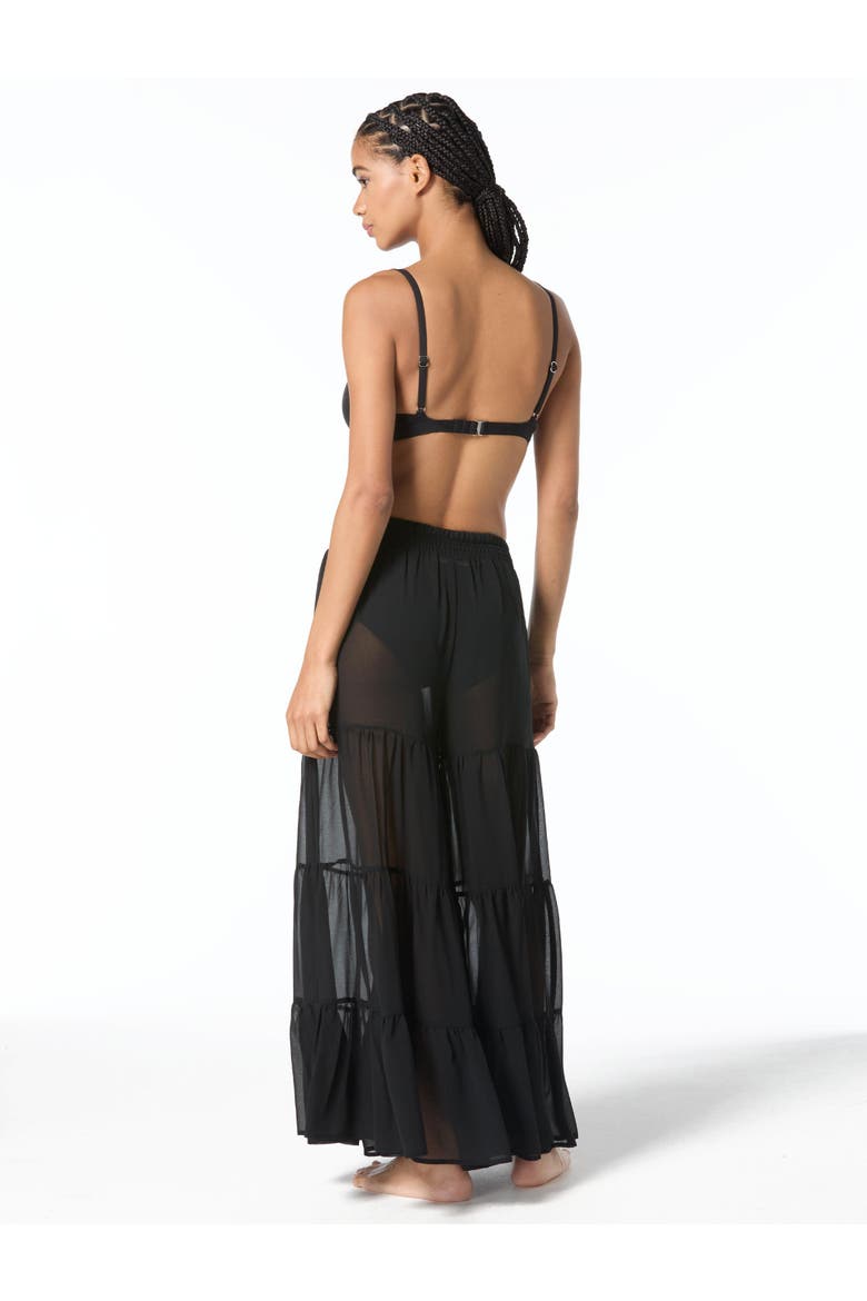 Solids Cover Up Pant Swim, Alternate, color, Black
