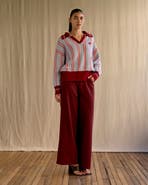 SMWR. By The Somewhere Co Royal Match Knit Polo