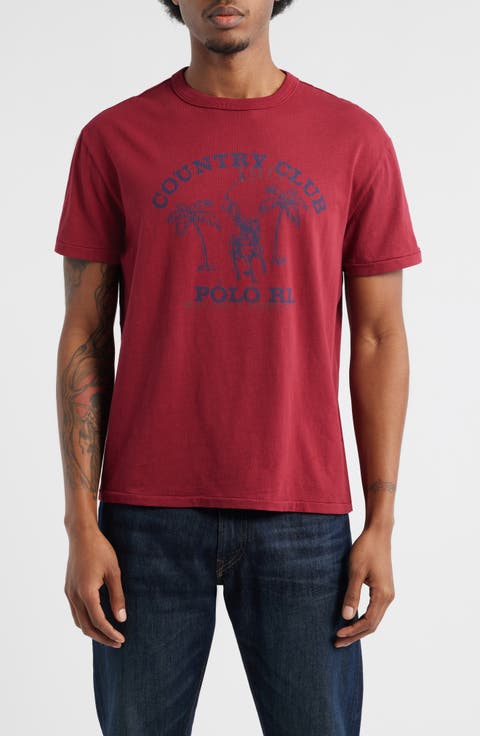 Classic Fit Cotton Jersey Graphic T-Shirt