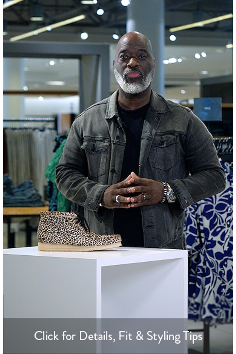 Wallabee Genuine Calf Hair Chukka video