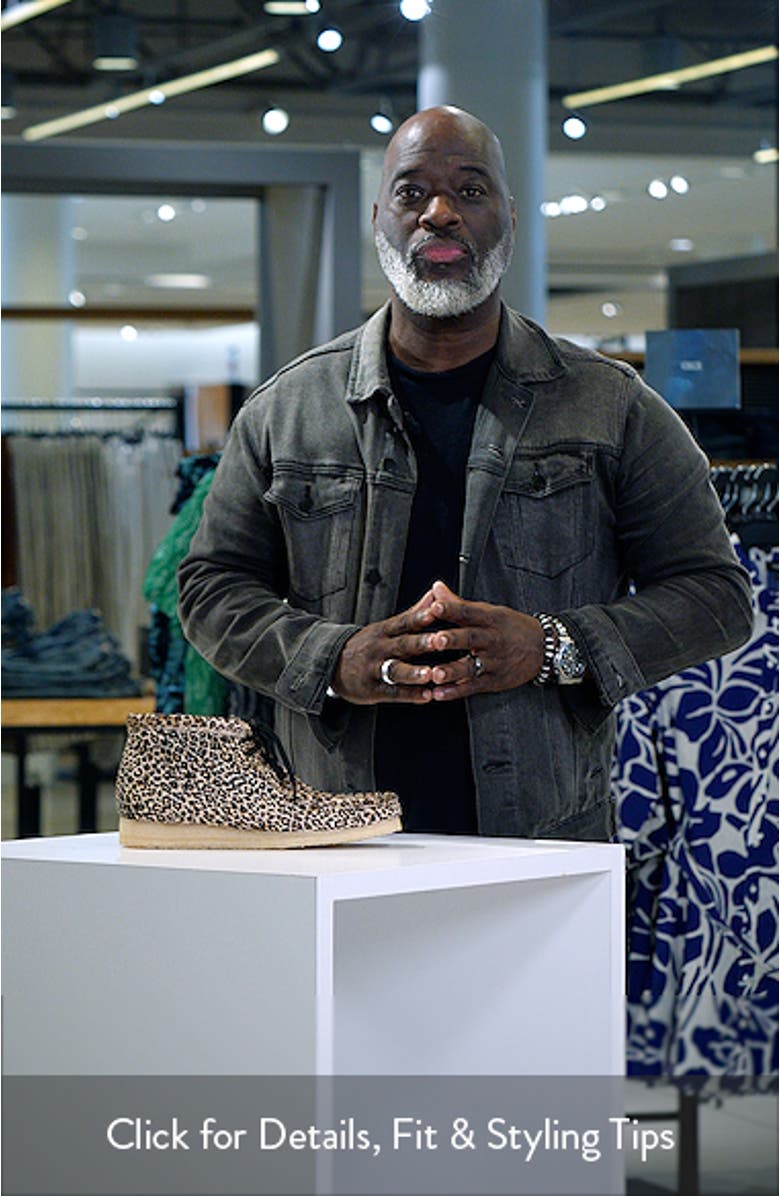 Wallabee Genuine Calf Hair Chukka, sales video thumbnail