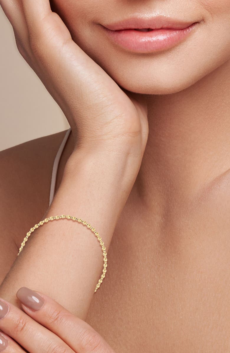 Ember Fine Jewelry 14K Gold Ball Chain Bracelet, Alternate, color, 