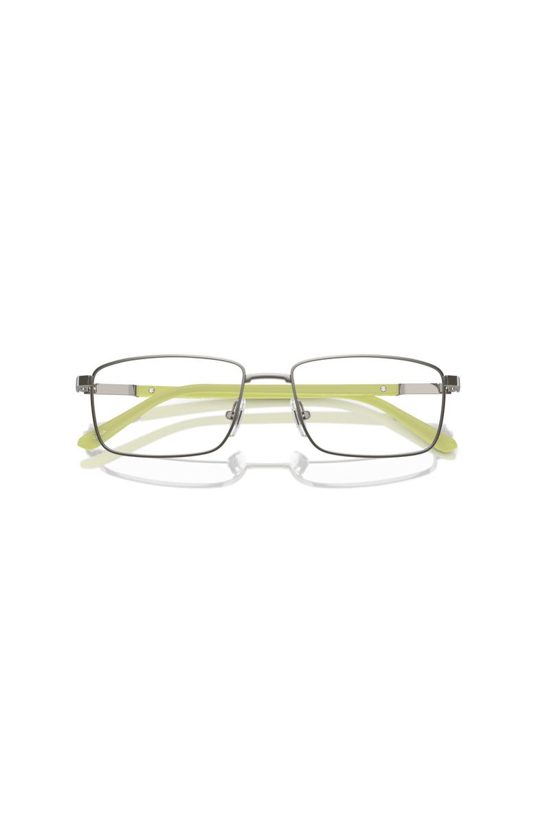 ARNETTE 53mm Rectangle optical glasses, Alternate, color, Silver
