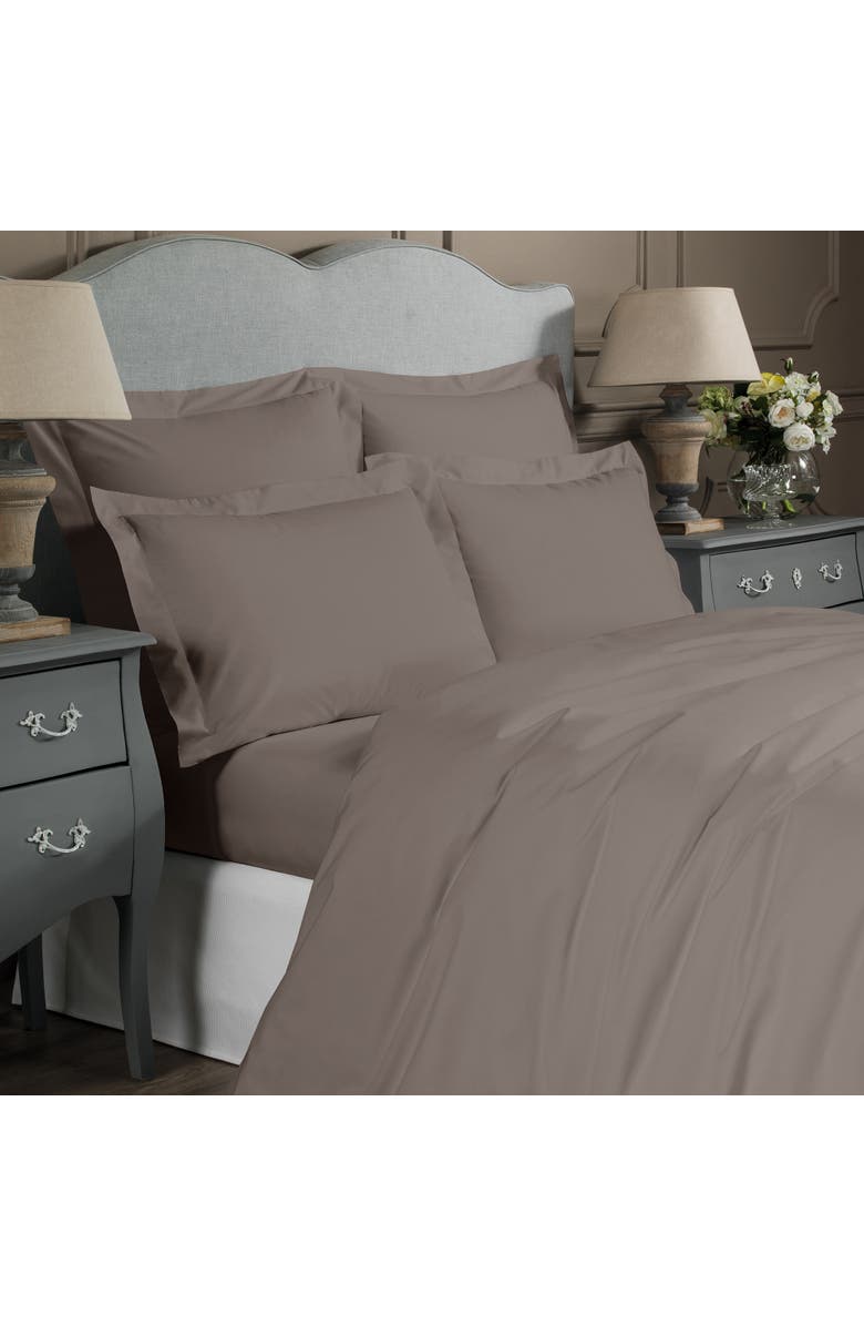 Togas Royal Duvet Cover, Alternate, color, Brown