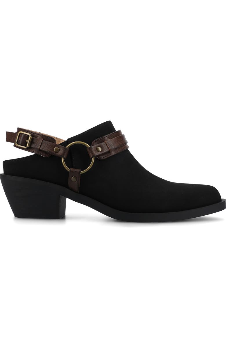 Journee Collection Urbana Mule, Alternate, color, Black