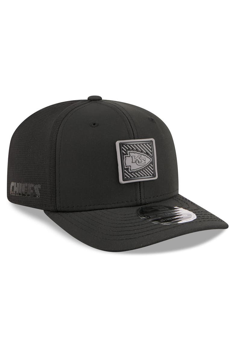 Men's New Era  Black Kansas City Chiefs 2026 NFL Training Camp 9SEVENTY Adjustable Hat, Main, color, Black