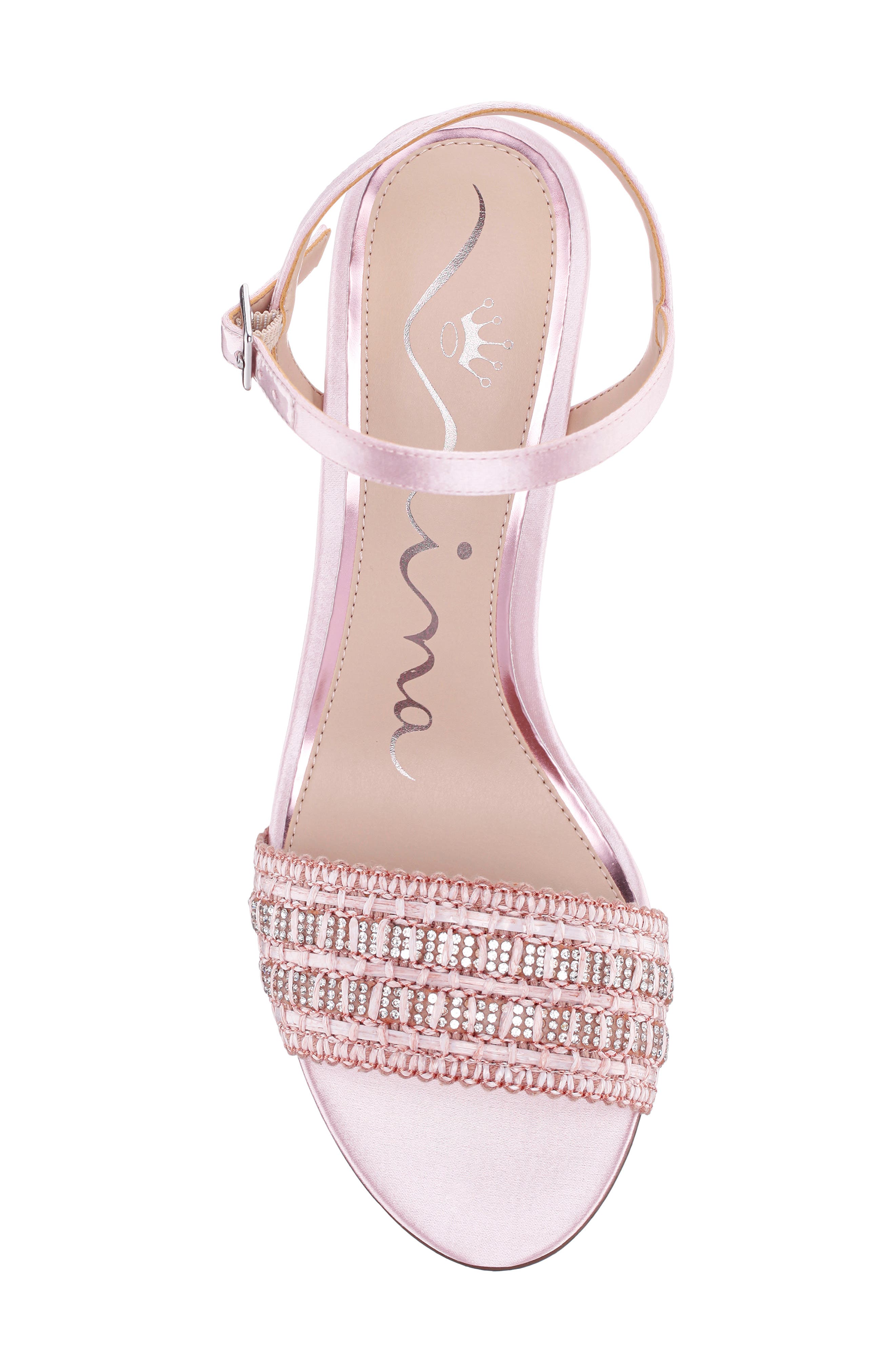 Herma Ankle Strap Sandal, Alternate, color, ICY PINK