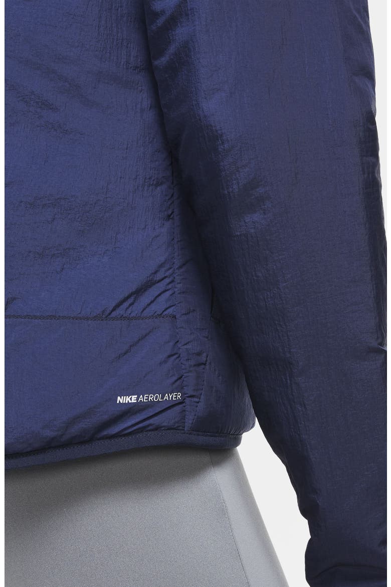 Aerolayer Running Jacket, Alternate, color, OBSIDIAN
